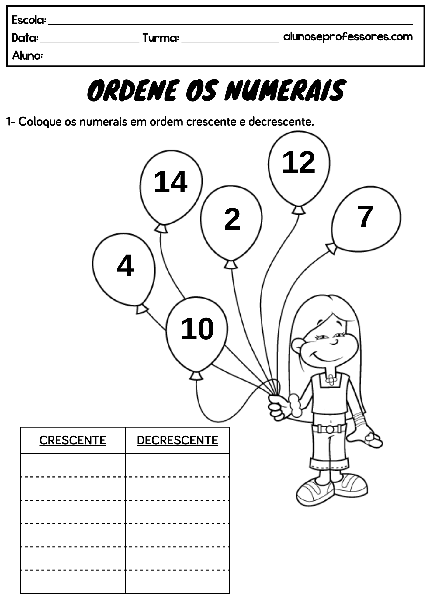 Sequência de Atividades - Lista