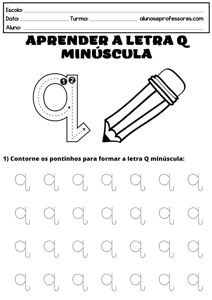 www.ensinar-aprender.blogspot.comjogo da memória da letra Q  Atividades de  alfabetização, Alfabetização, Alfabeto em portugues
