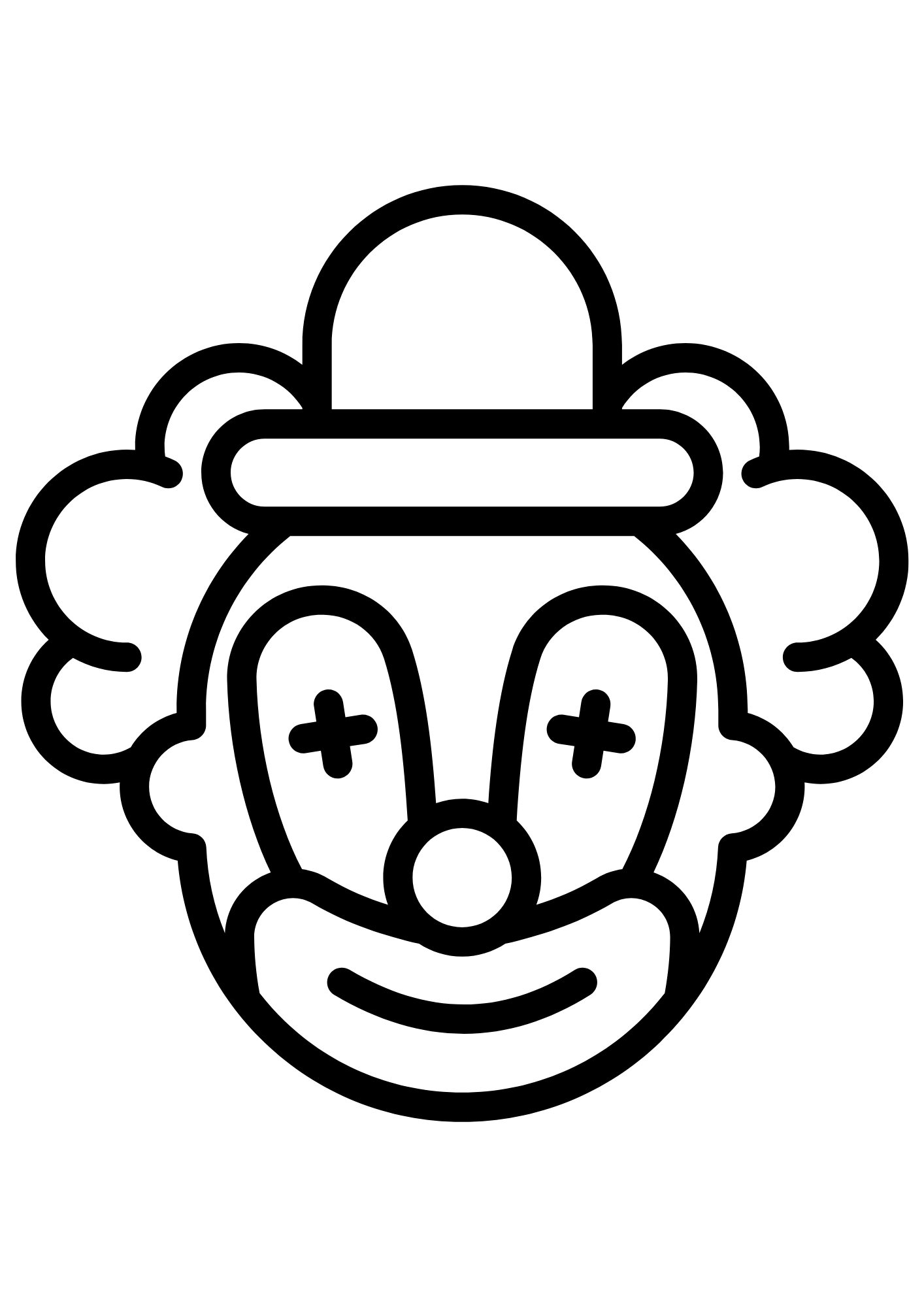 Desenhos de Palhaços para imprimir e colorir | Alunos e Professores