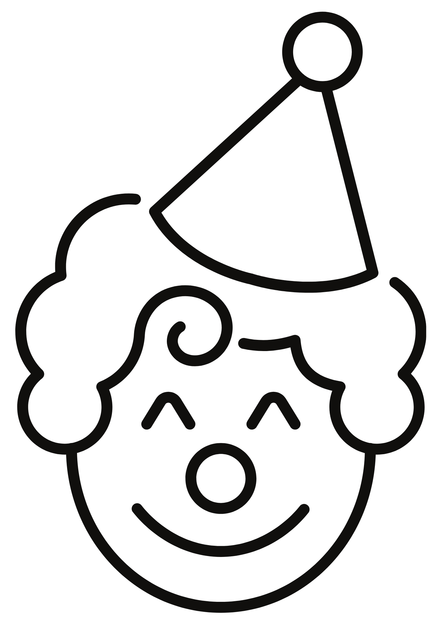 Desenhos de Palhaços para imprimir e colorir | Alunos e Professores