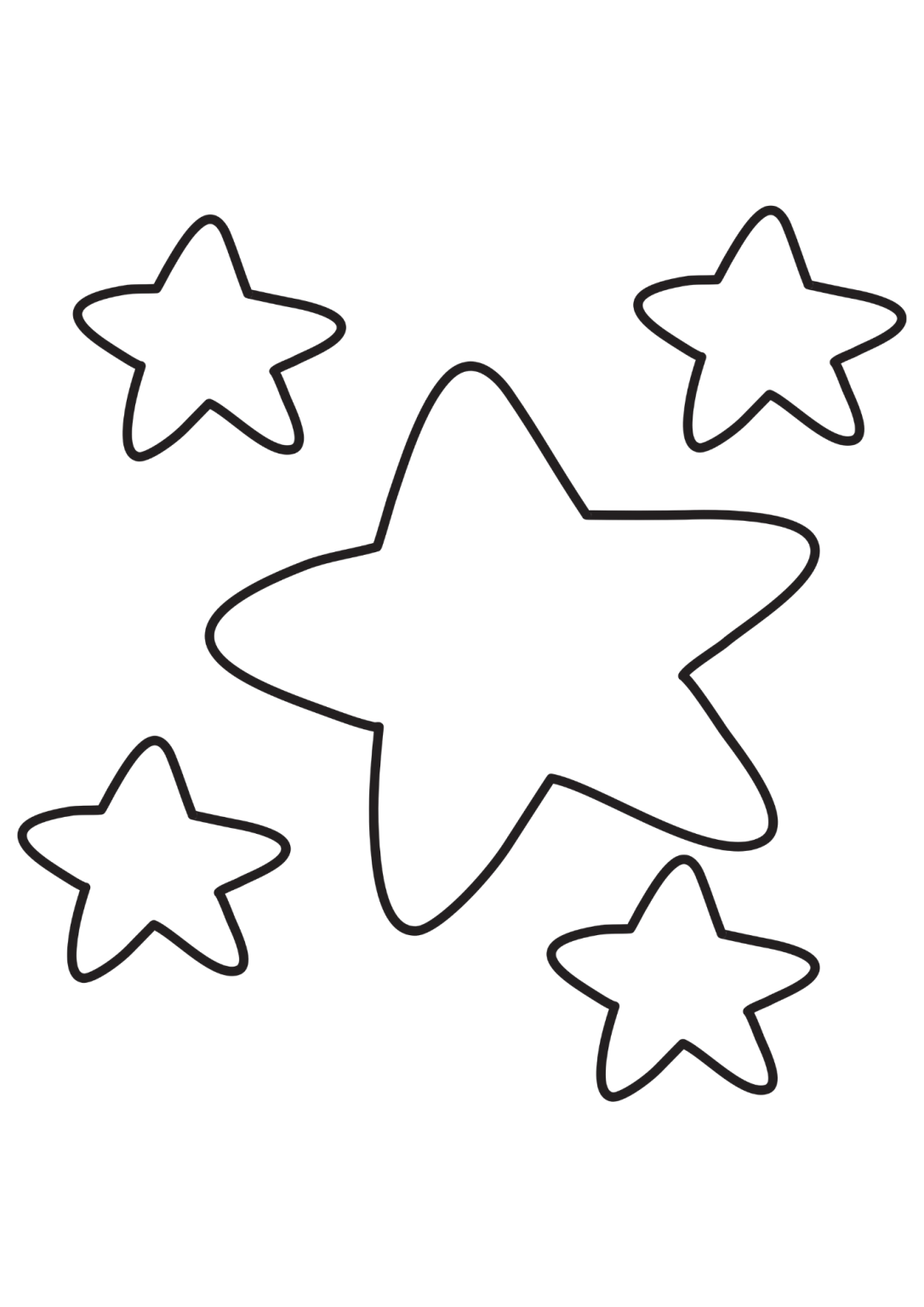 Star Colorir Desenhos de Estrelas para imprimir e colorir | Alunos e Professores